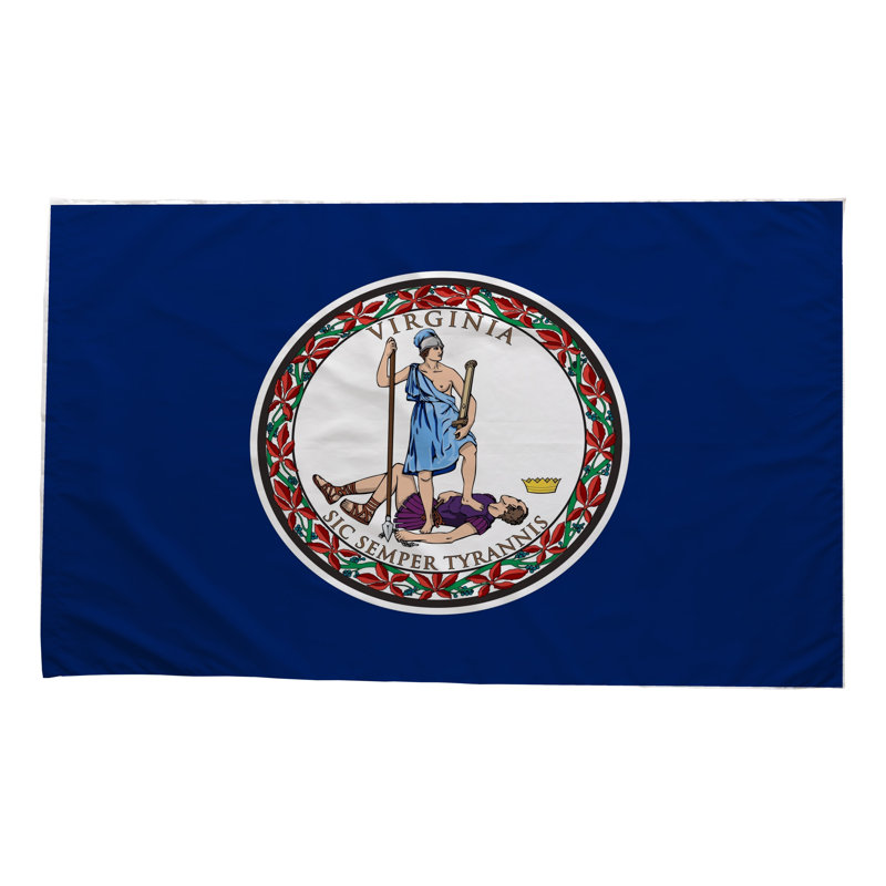 Drapeau de l'État de Virginie - drapeau extérieur