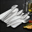 Ensemble d'ustensiles de service 16 pièces en acier inoxydable avec cuillères de service, cuillères à fentes, fourchettes et pinces pour le buffet, la fête et le banquet