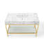 Meuble-lavabo en acier inoxydable Kingsley-1297643504