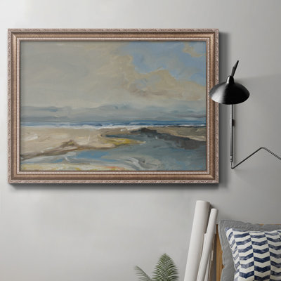 " Lincoln Beach " Watercolor Print