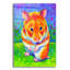 «Rainbow Hamster» par Rebecca Wang, art mural en verre acrylique-685688427