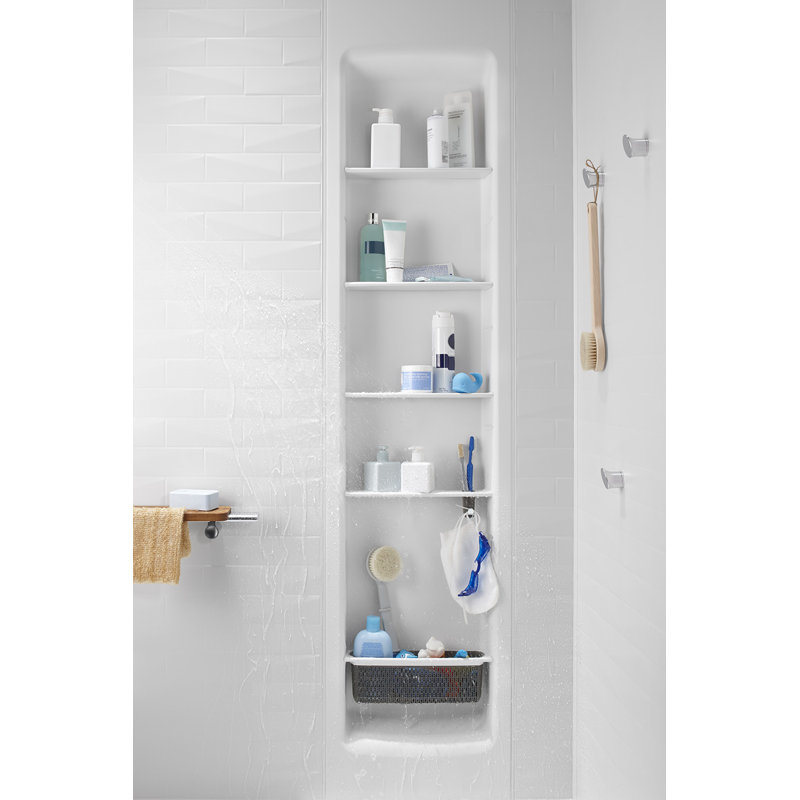 Choreograph Shower Niche, Biscuit