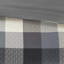 Couette 7 pièces gris King à chevrons, motif à carreaux Buffalo, comprenant une couette, 2 taies d'oreiller, 3 coussins décoratifs et un cache-sommier. Entretien facile, repassage à la vapeur. Décoration chalet.