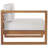 Upland Teak Left Arm Patio Chair