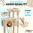 Altero Carpet 36'' H Cat Tree Platforms and Condos Included-925092522
