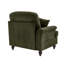 Canapé en chenille LSF avec 1 coussin - Vert-917480802