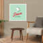 Colombe paisible sur Terre - Affiche murale hivernale rétro et vintage-409981309