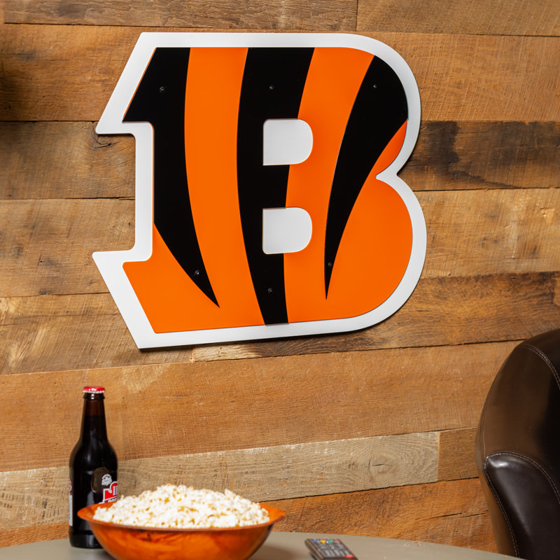 Art mural en métal Cincinnati Bengals