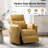 Anneisha Contemporary Swivel Rocker Power Recliner with Moveable Pillows (Set of 2)-1189478384