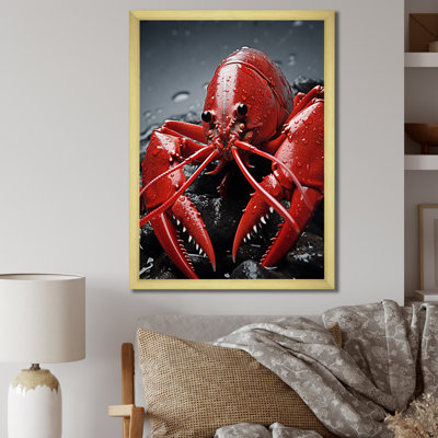 Laurelyn Crayfish Elusive Crayfish sur toile