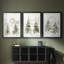Christmas Holiday Art CECLXVII - Impression encadrée sur mesure de qualité supérieure - 3 pièces-481409147-481409146