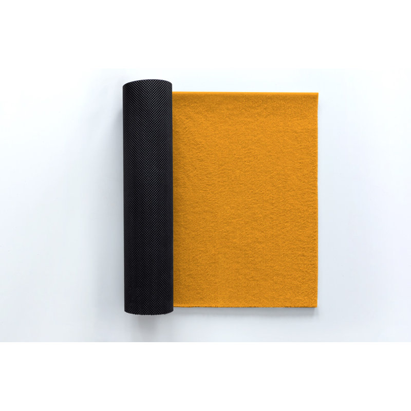 Non-Slip Outdoor Doormat, Orange Yellow