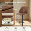 Chaise de bar pivotante à hauteur réglable-129680691