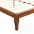 Mid-Century Modern Bamboo Wood Platform Bed With Wood Slat Support, No Box Spring Needed-939360404-911887534