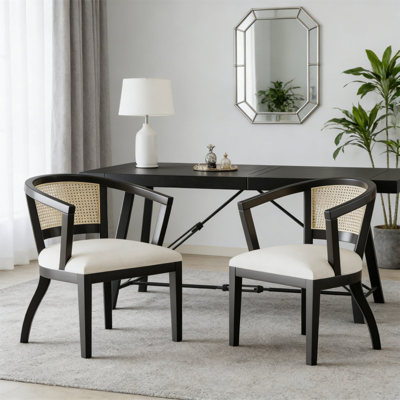 Chaise de salle à manger, Noir