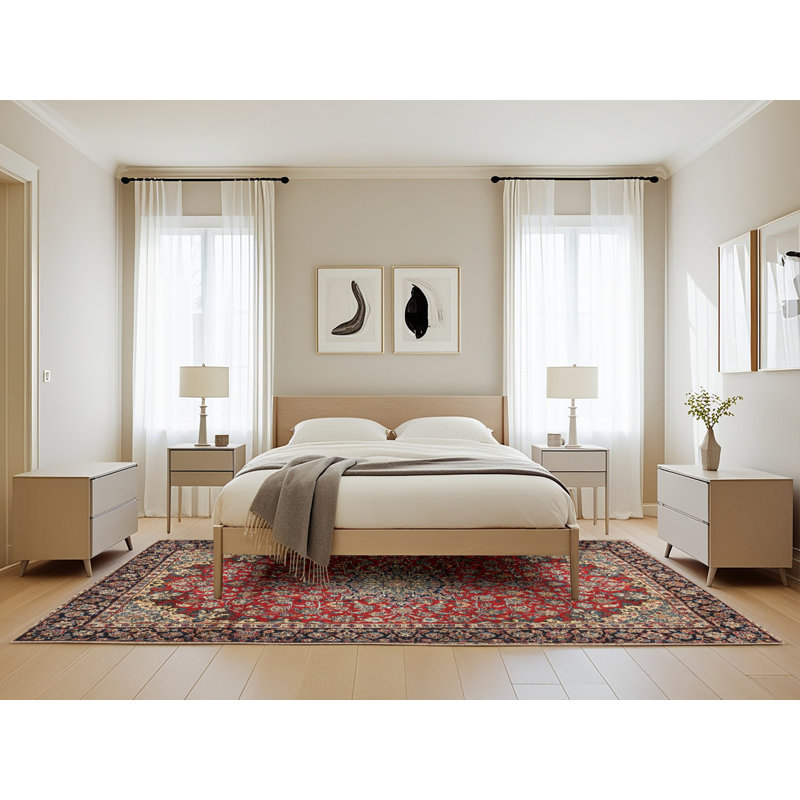 Jak Oriental Indoor Rug, Rectangle 5' x 8'