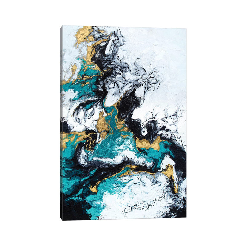 «Smoke» par Spell rebond Fine Art - reproduction d'art, Pas de tapis, Toile tendue, H 12 po x l 8 po x P 0,75 po