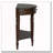 Half Moon Console Table with Drawer & Shelf-1997975614