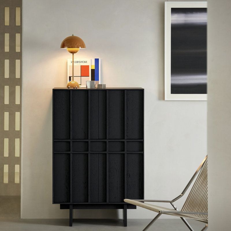 Buffet moderne simple, Noir