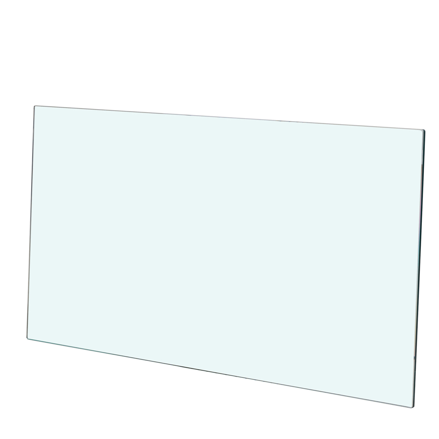 23 Inches Latitude Run® 3/8 Inch Thick Tempered Glass Table Top 47.2 Inches Long ...