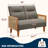 46.5'' Upholstered Loveseat-2029972955
