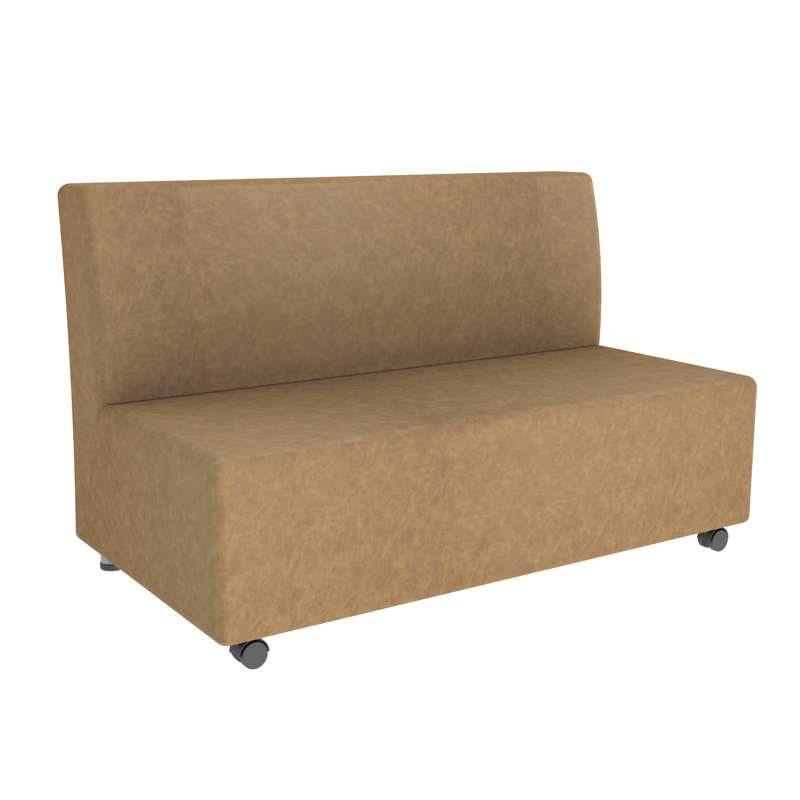 Canapé mobile sans accoudoirs Pro Series, Brun clair