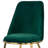 Zielke 19.5'' H Velvet Upholstered Metal Side Chair