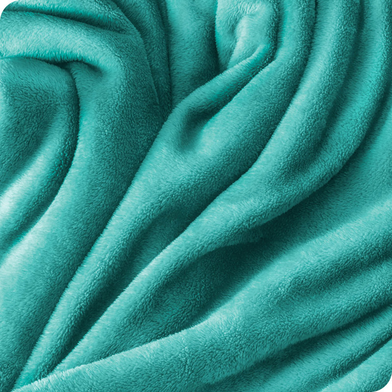 Couverture polaire Bare Home, Sauge, Double / grand