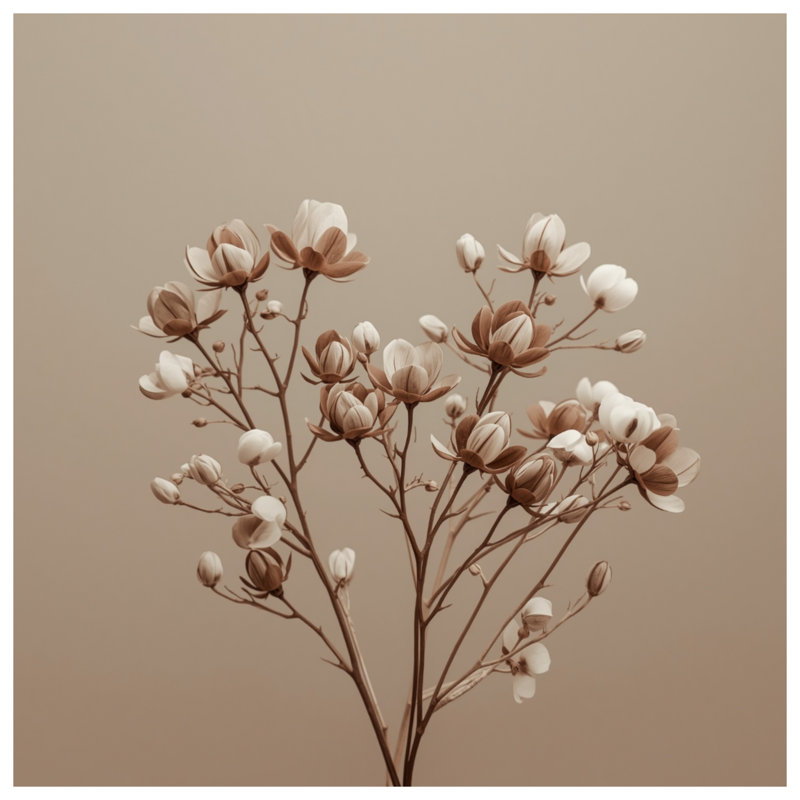 Tapis de bain beige Magnolia, 34in W x 21in L