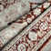 Amareona Oriental Machine Washable Ivory/Red Area Rug