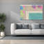 «By The Pool 3» par Cartissi, art mural sur toile, 60 po x 40 po
