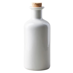Essig- und Ölflaschen (Weiß) zum Verlieben