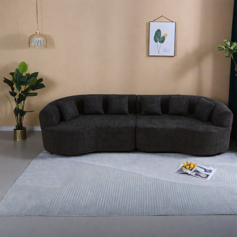 Canapé modulaire en chenille 111,5 pouces Compression