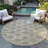 Machine Washable Indoor/Outdoor Xhevrie Gold Rug-314133843