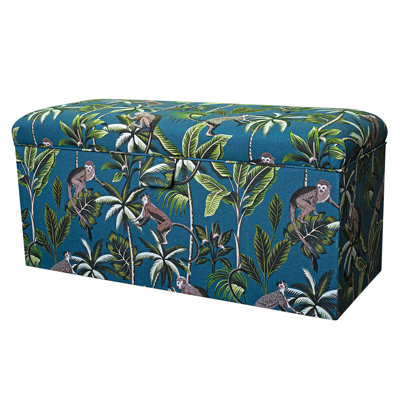 101.6cm Wide Rectangle Footstool Ottoman with Storage