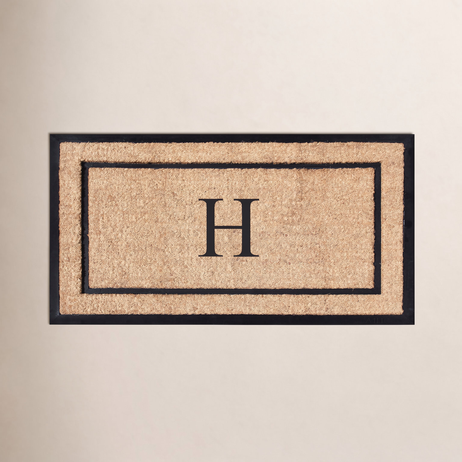 Non-Slip Outdoor Doormat, H