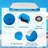 Outsunny Water Floating Platform
