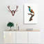 Magnificent Bird Of Paradise by Jacques Barraband - Wrapped Canvas-55365119