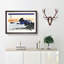 Shichiri Beach by Katsushika Hokusai - Picture Frame Painting Print-55619032-55619027