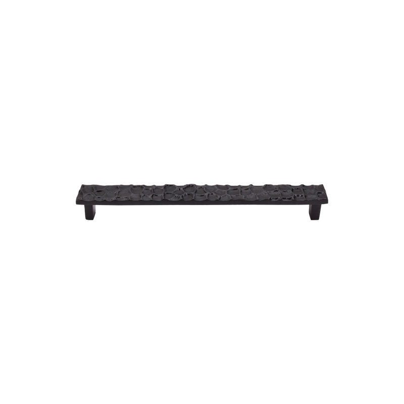 Cobblestone 8 13/16" Center to Center Bar Pull, Coal Black