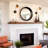 1-Light Dimmable Modern Black/Brass Armed Sconce