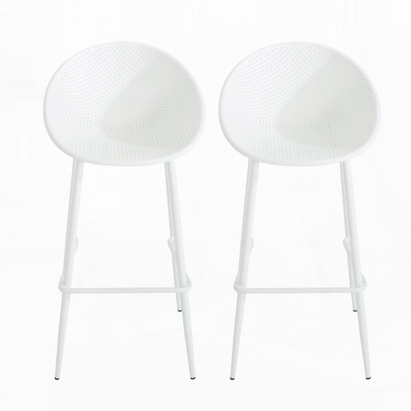Tabourets d'extérieur, ensemble de 2