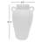 16.3"H x 8.5"Dia. Vase - Eco Mix White Paper Mache-321725632