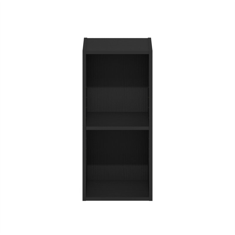 Leila 53.8cm H Standard Bookcase, Blackwood, 53.8cm H x 24.99cm W x 23.6cm D