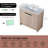 Parkstone 36'' Single Bathroom Vanity with Ceramic Top-372467775