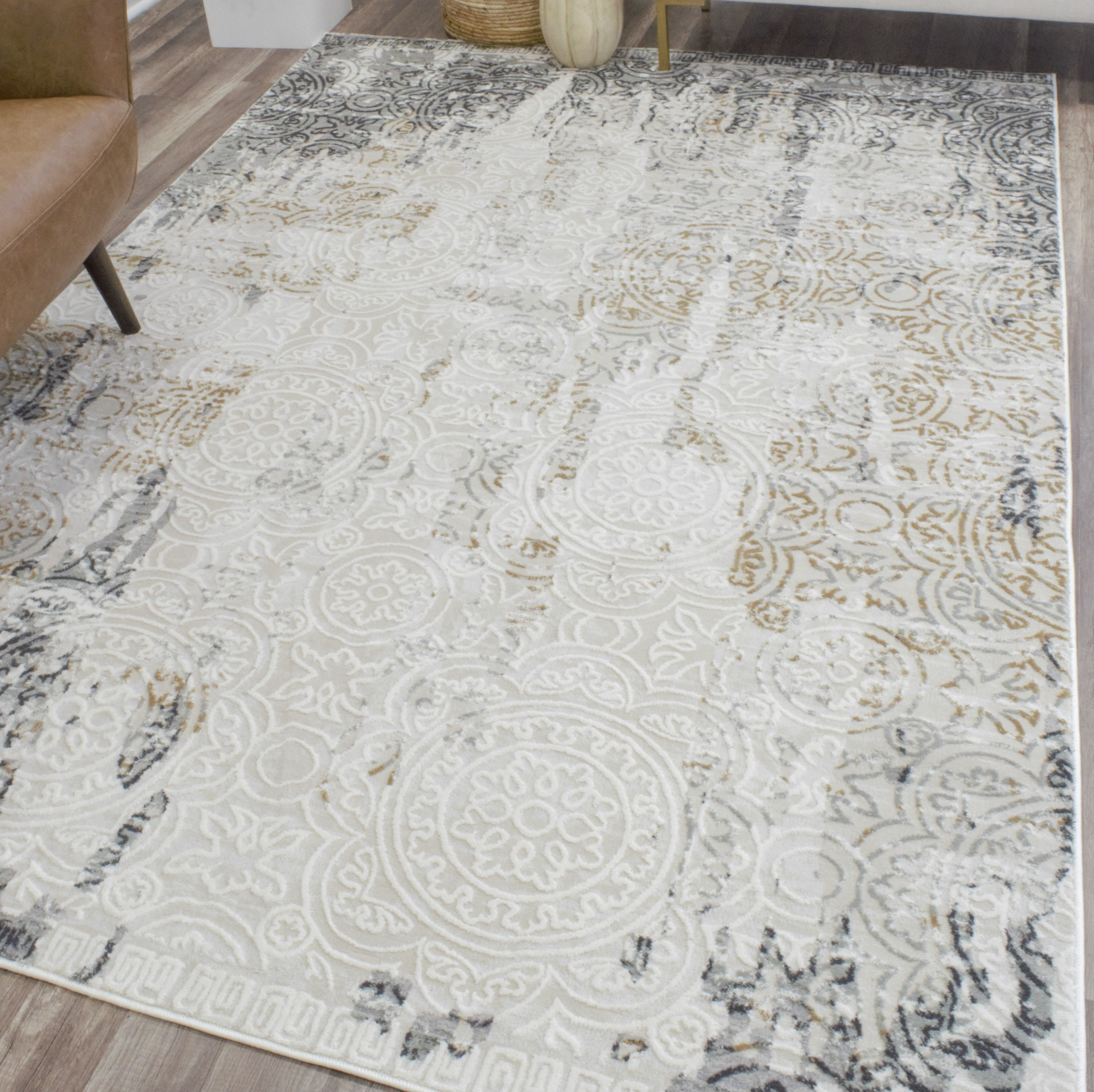 17 Stories Navarra Auden Abstract Sundance Area Rug & Reviews | Wayfair