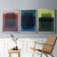 Souvenirs de Rothko I, toile encadrée de qualité supérieure - prête à être accrochée-69983043-69983044