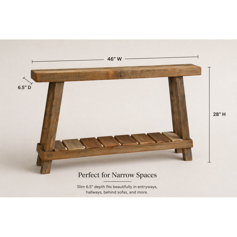 A-Frame Loft Slim Console Table