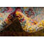 Tapis oriental gris / or / rose Mulloy-989310958