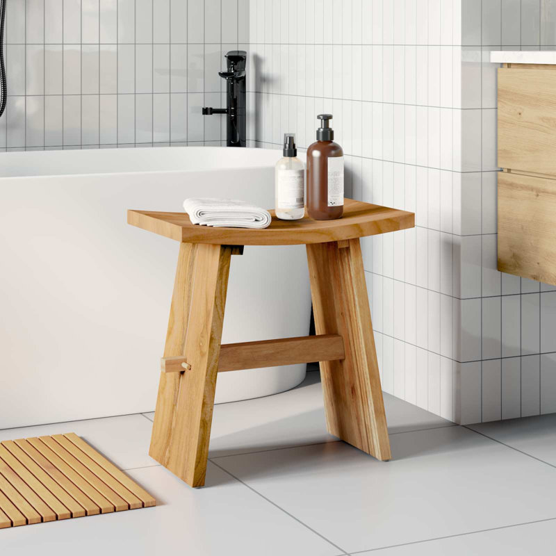 Solid Wood Accent Stool